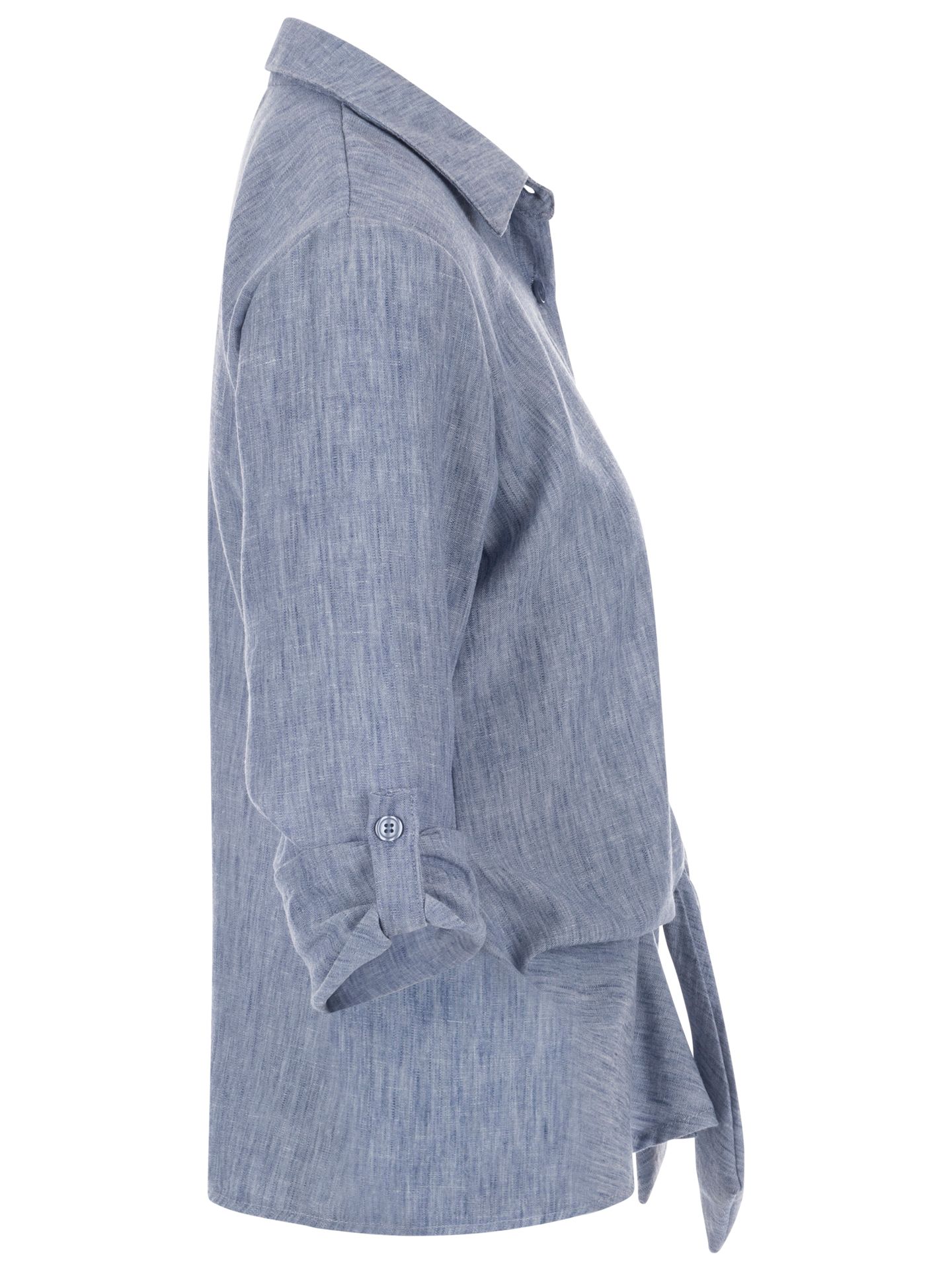 SAAR Blouse Vlinnen Blauw 00084328-1500