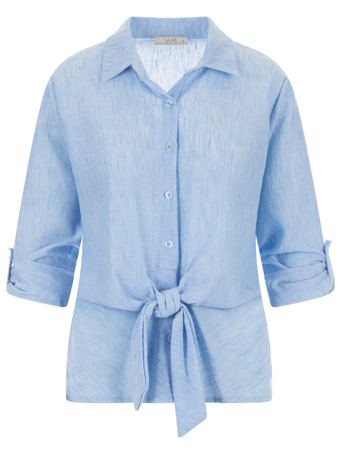 SAAR Blouse Vlinnen Blauw 00084328-1600