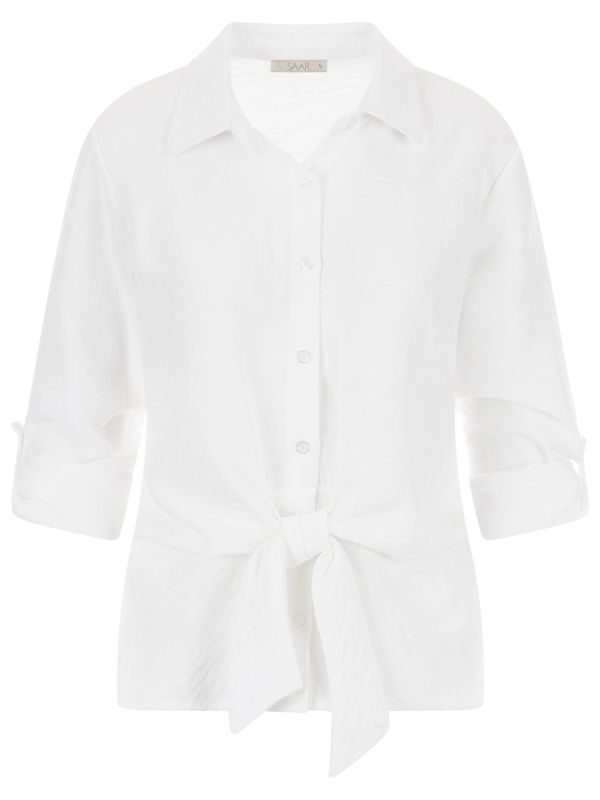 SAAR Blouse Vlinnen Wit 2900081468066