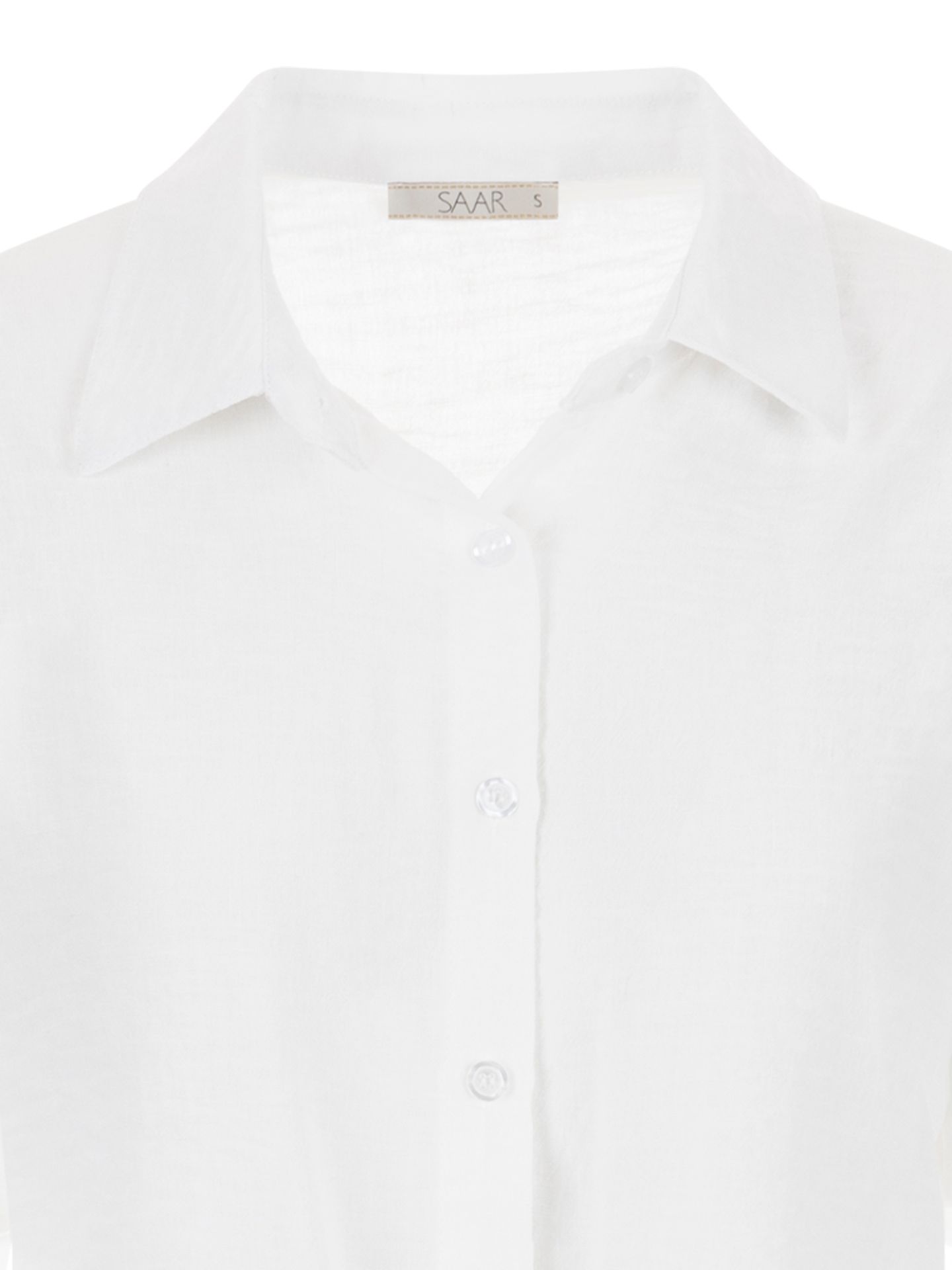 SAAR Blouse Vlinnen Wit 00084328-7000