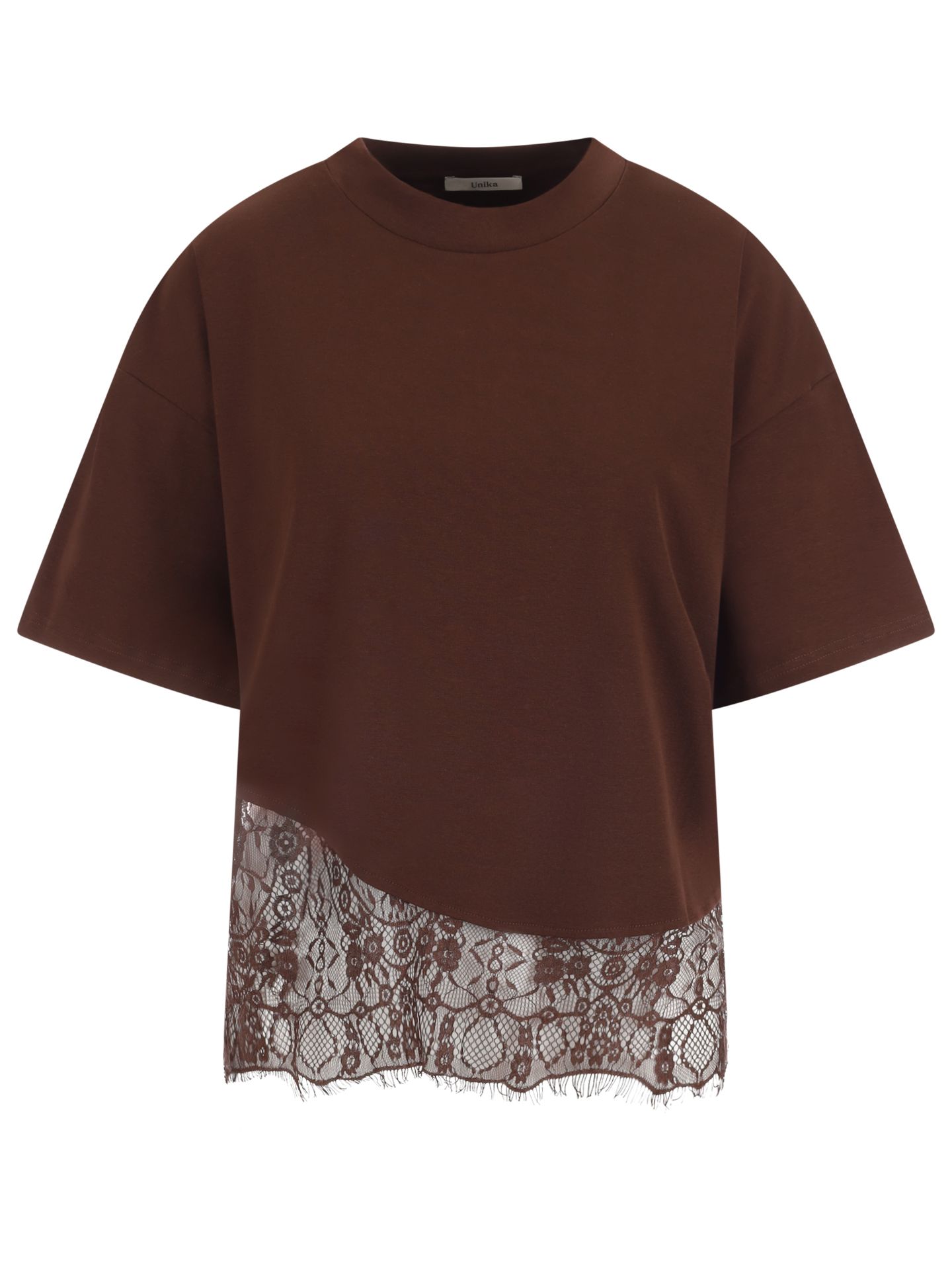 Unika T-shirt Lot Bruin 00084345-5800