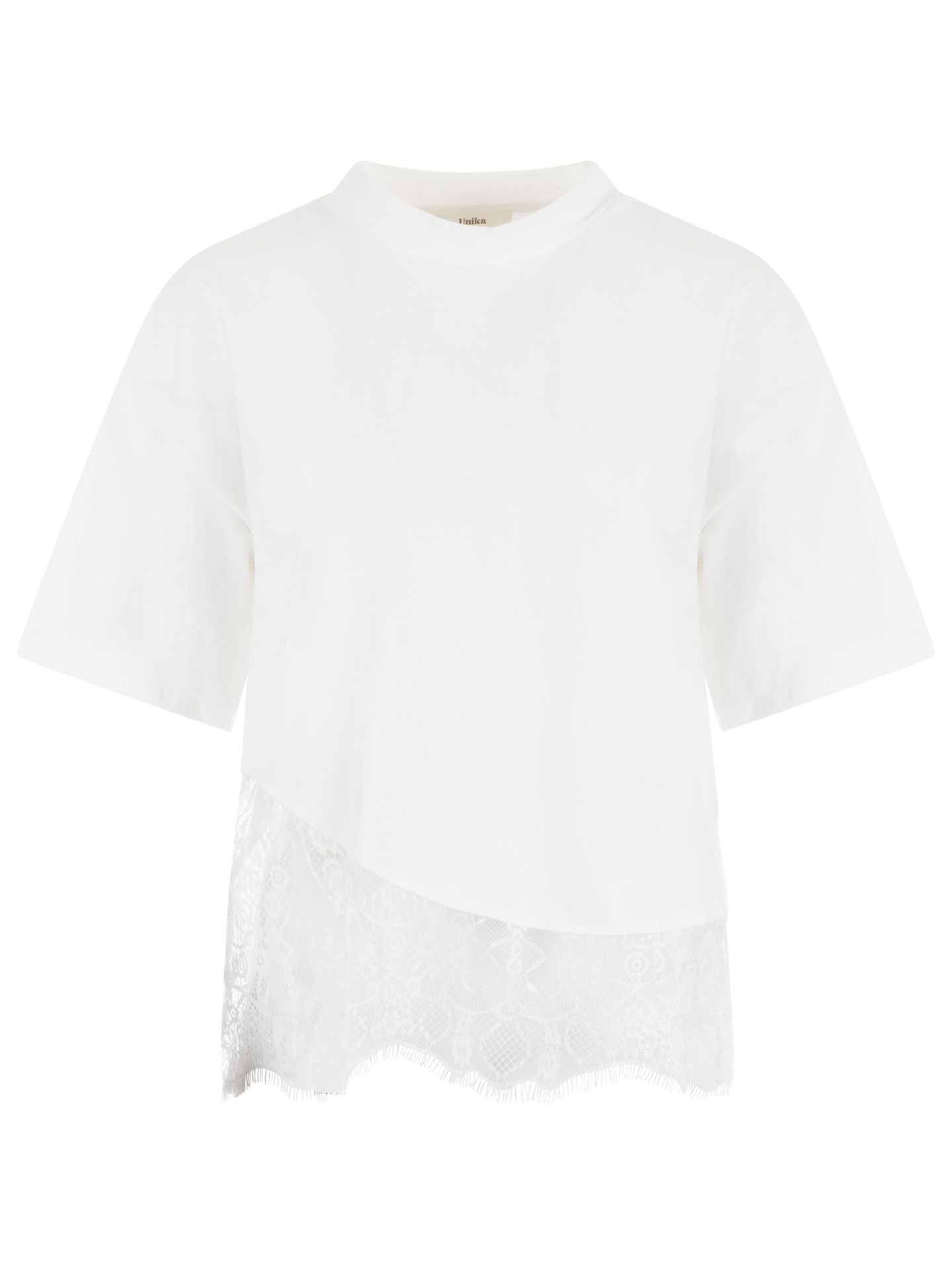 Unika T-shirt Lot Wit 00084345-7000