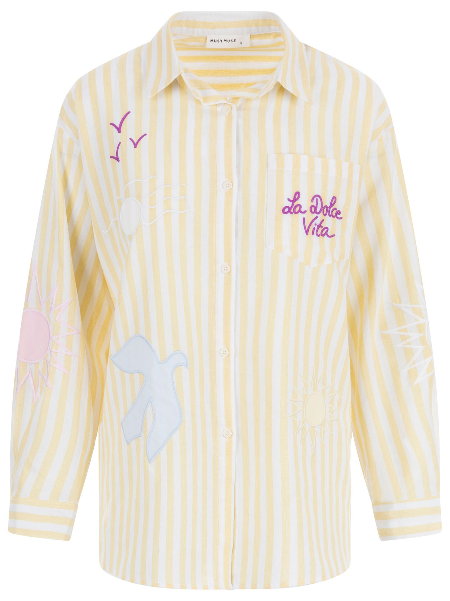 Musy Muse Blouse Renee Geel 00084347-2800