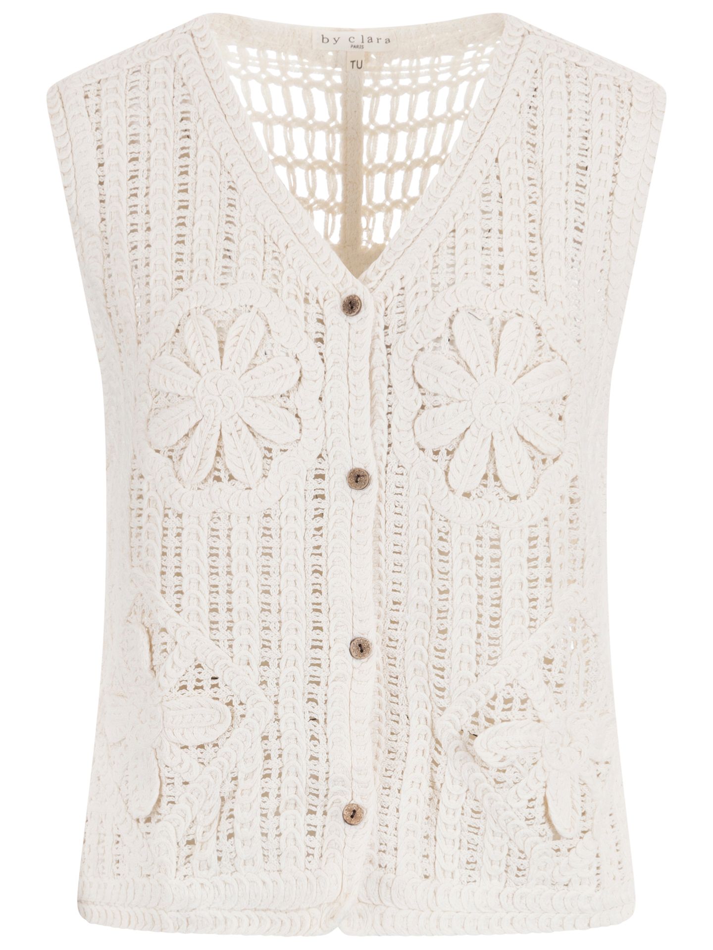 By Clara Vest Mae Beige 00084352-5200