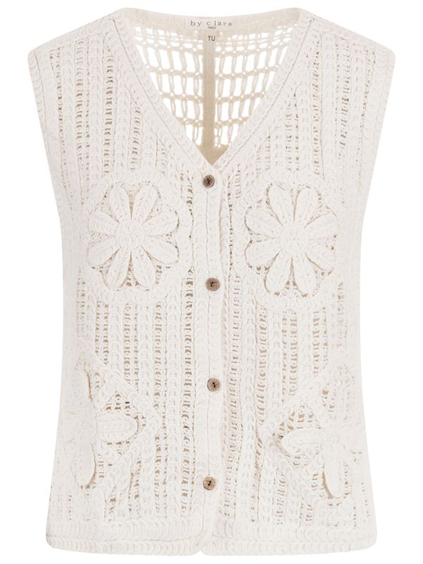 By Clara Vest Mae Beige 2900081514015