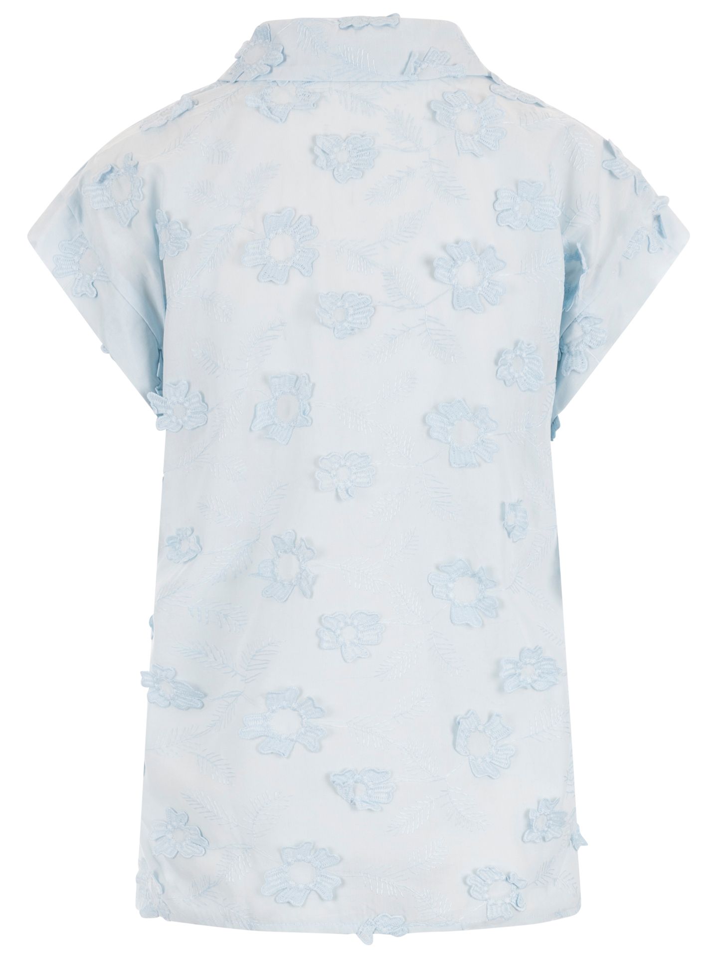 Papillonne Blouse Caresse Blauw 00084364-1600
