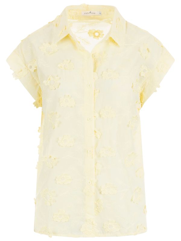 Papillonne Blouse Caresse Geel 2900081539025