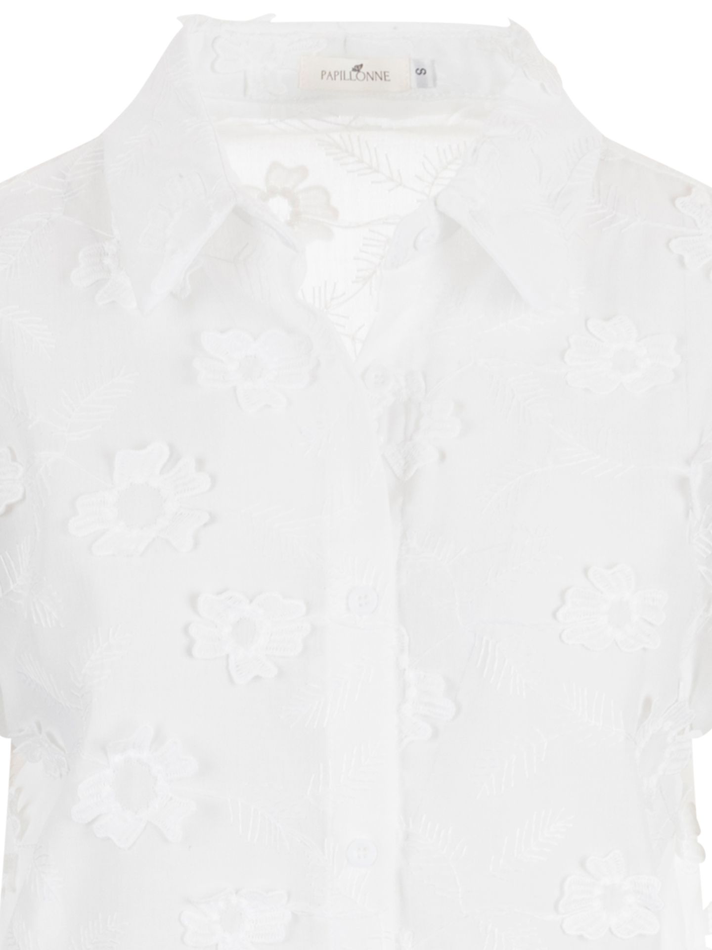 Papillonne Blouse Caresse Off white 00084364-5050