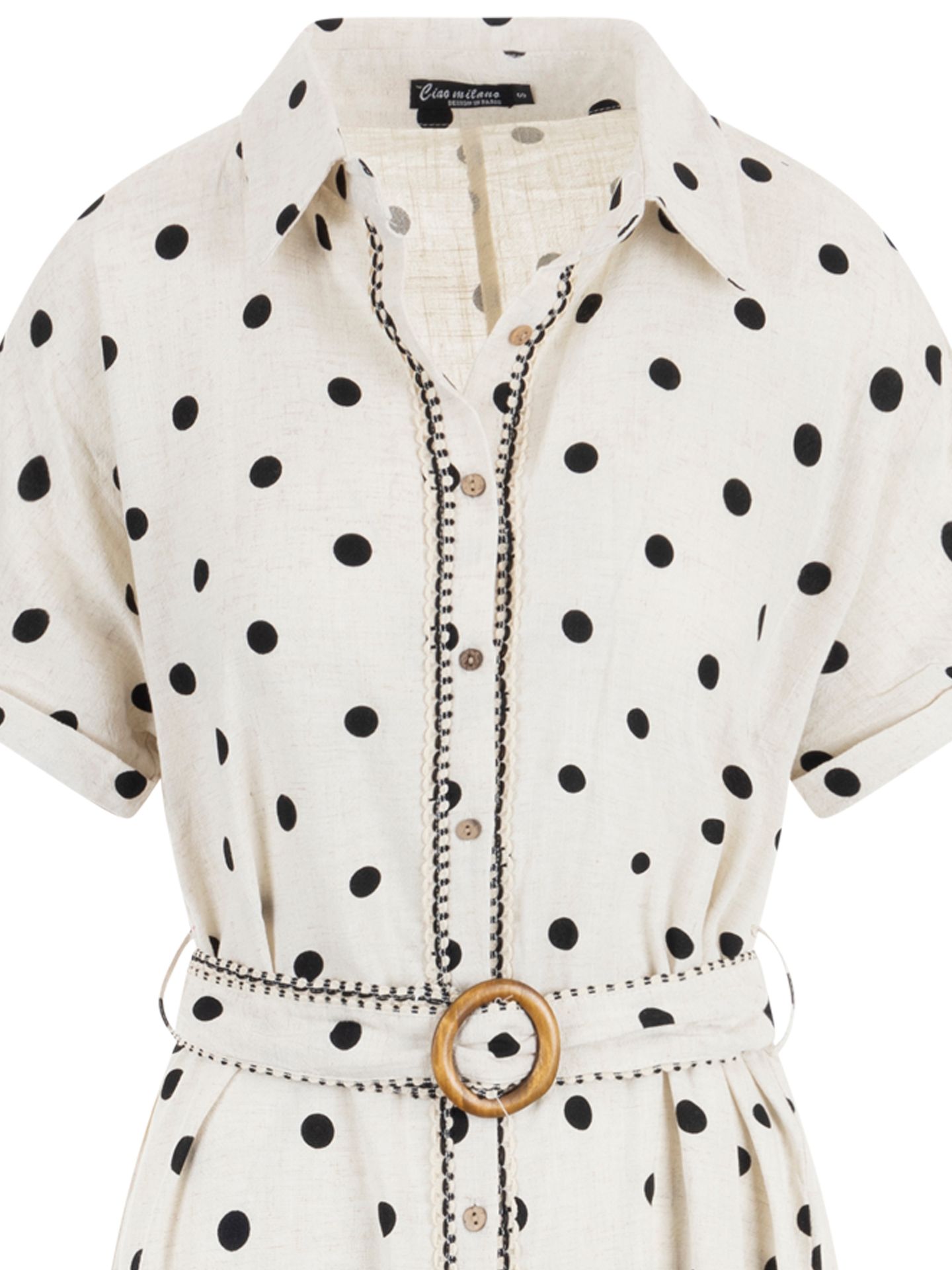 Ciao Milano  Jurk Fleur Beige 00084365-5200