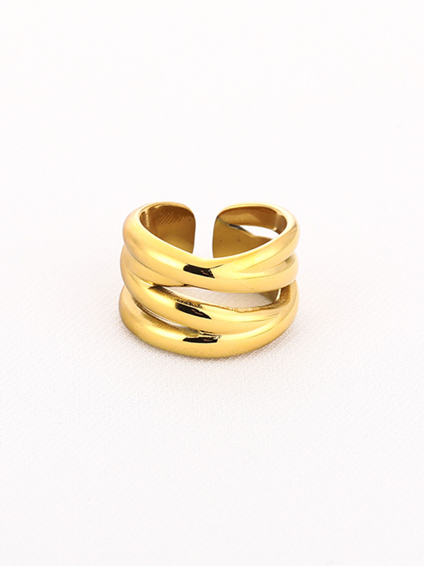 Schijvens mode Ring Yonna Goud 00084430-2400