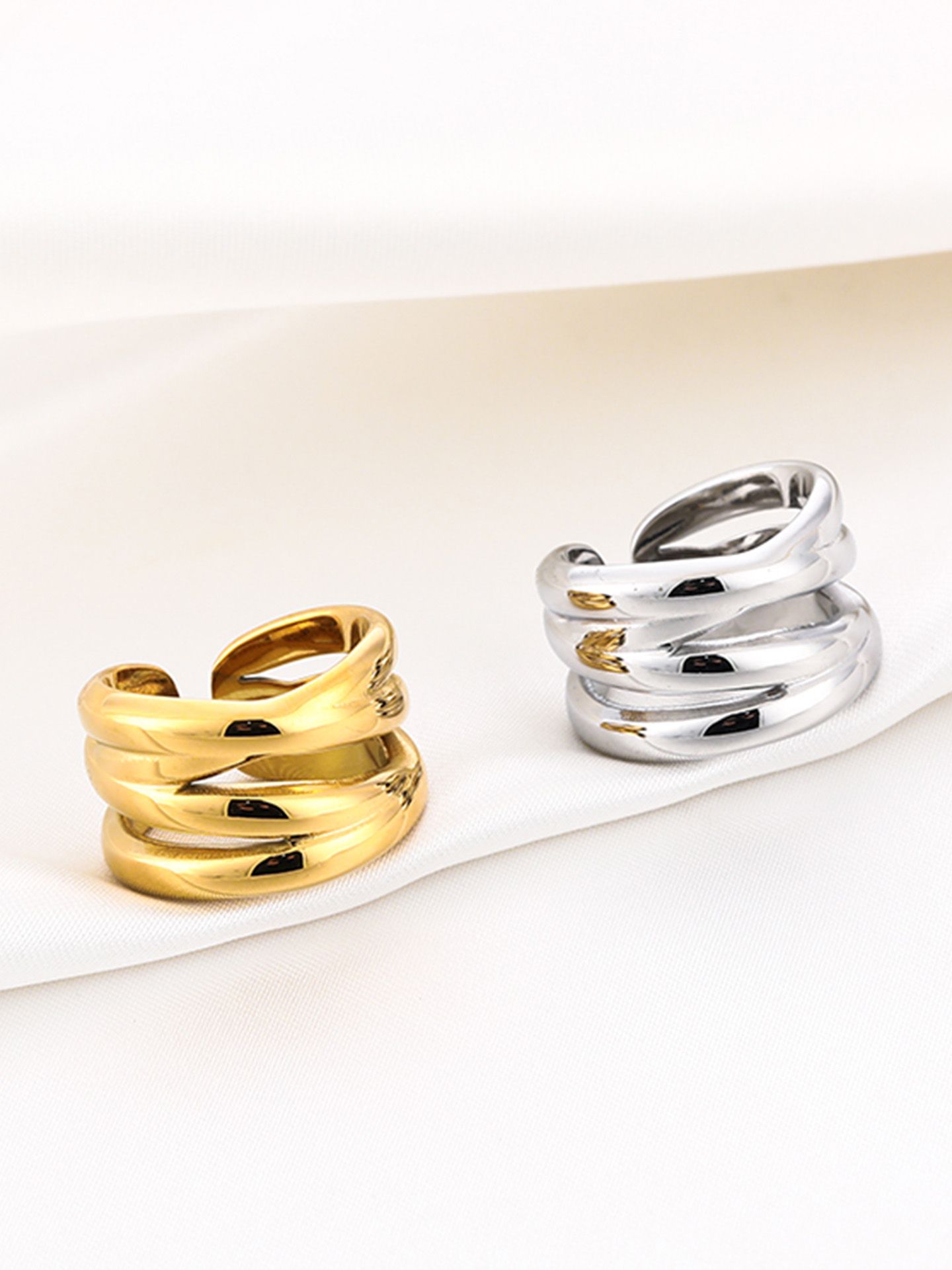 Schijvens mode Ring Yonna Goud 00084430-2400