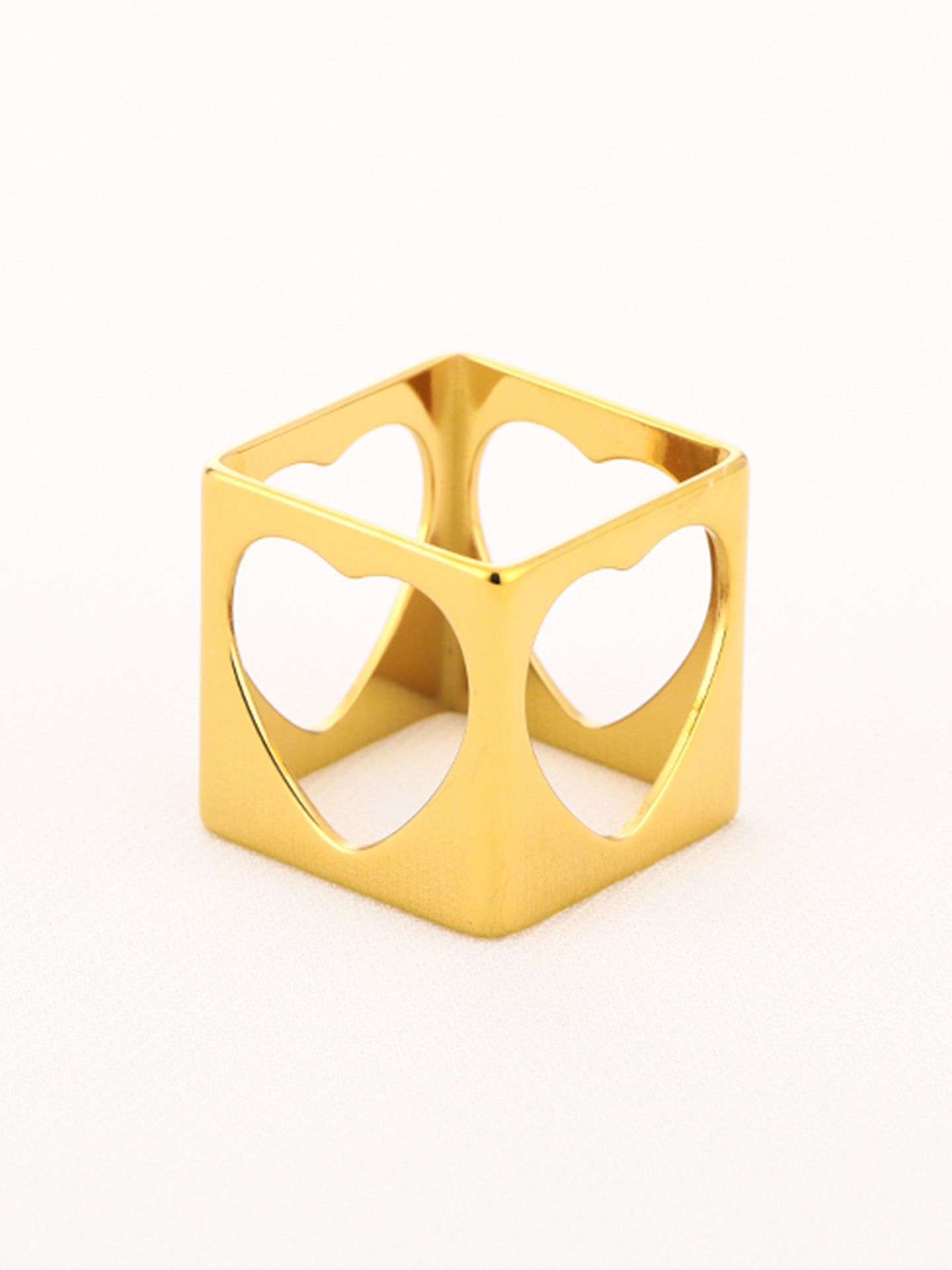 Schijvens mode Sjaal ring Gea Goud 00084434-2400