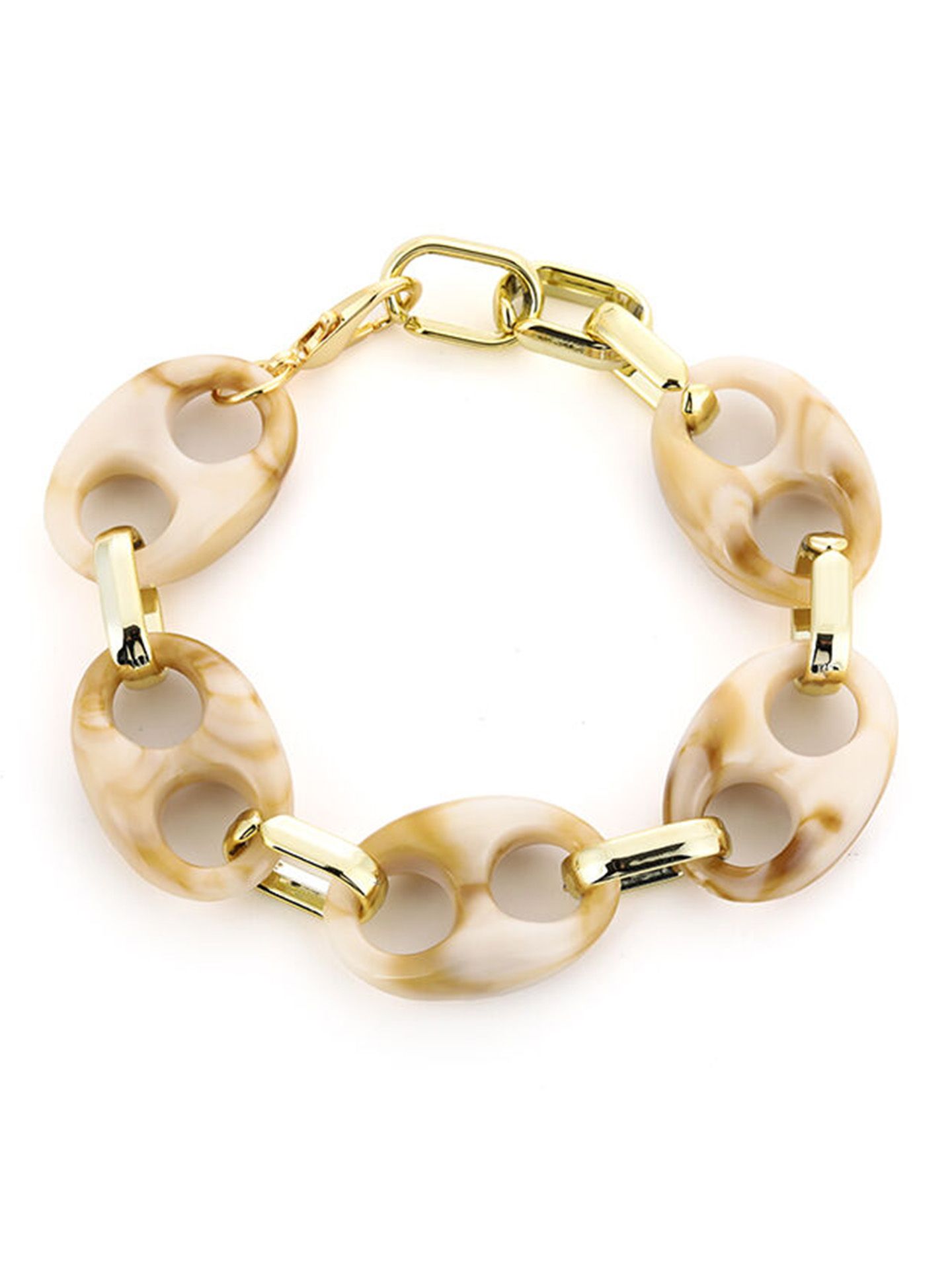 Schijvens mode Armband Hetty Beige 00084442-5200