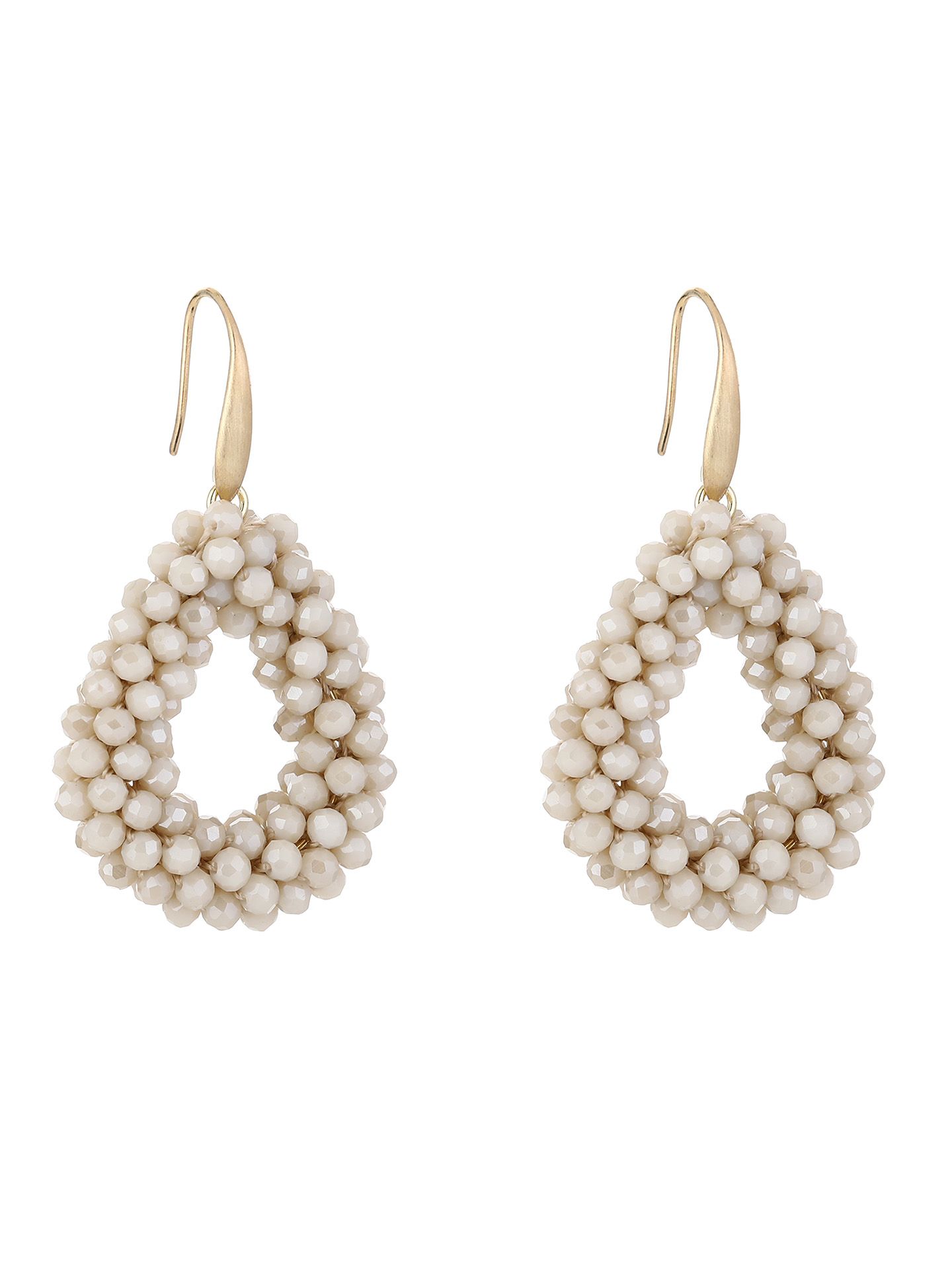 Schijvens mode Oorbellen Kimaya Beige 00084446-5200