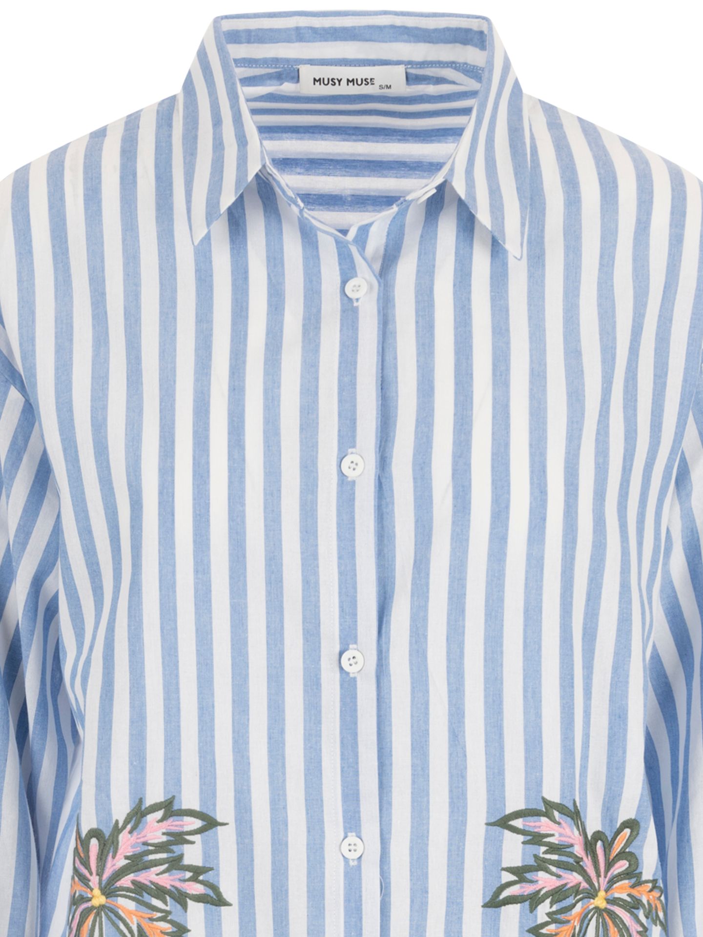 Musy Muse Blouse Annabel Blauw 00084450-1600