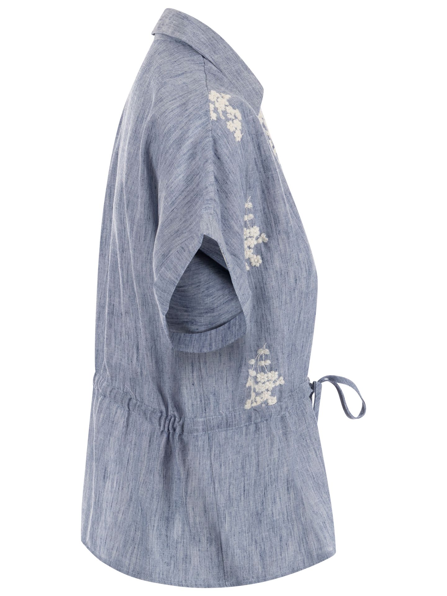 Bisou's Project Blouse Nadia Blauw 00084454-1350