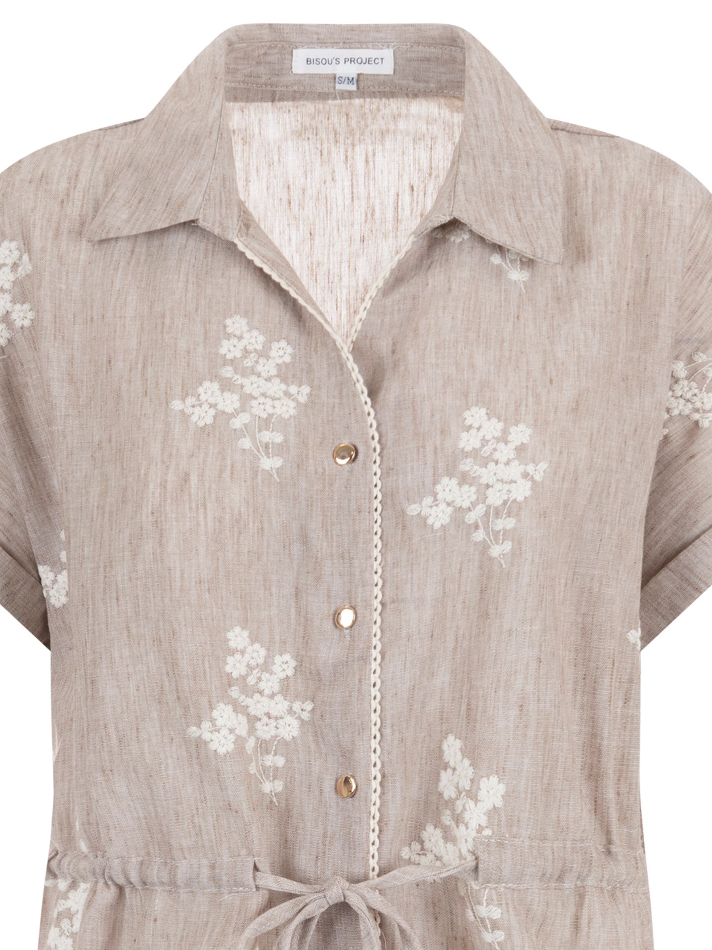 Bisou's Project Blouse Nadia Taupe 00084454-5510