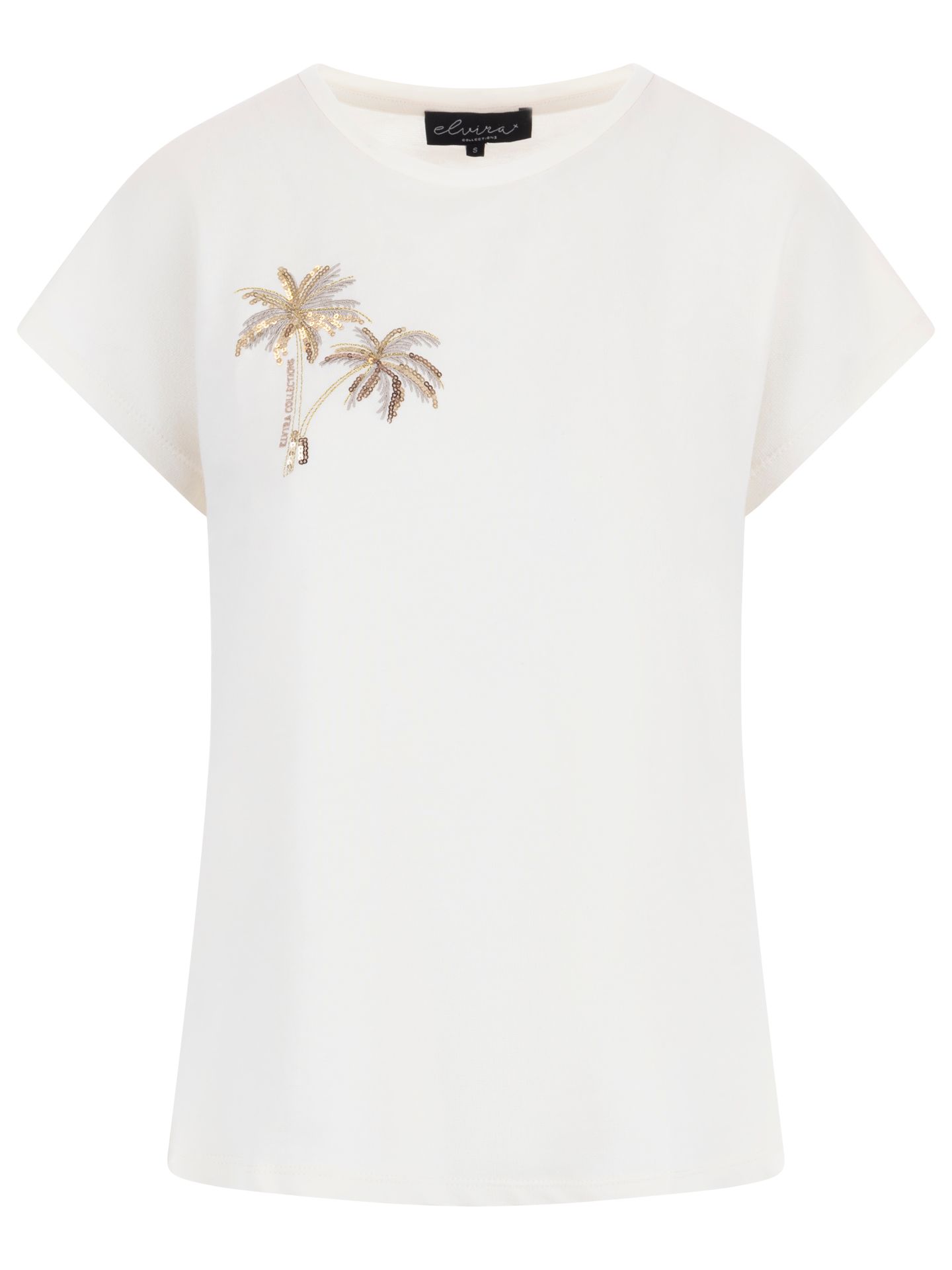 Elvira Collections T-shirt Isla Off white 00084456-5050