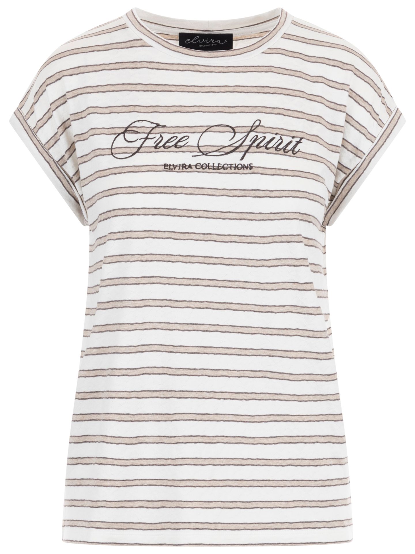 Elvira Collections  T-shirt Luna Beige 00084461-5200