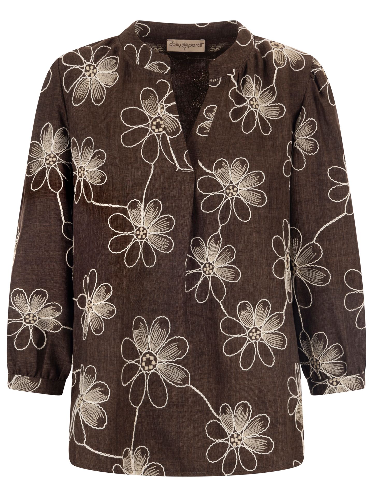 daily parts Blouse Malia Bruin 00084503-5800