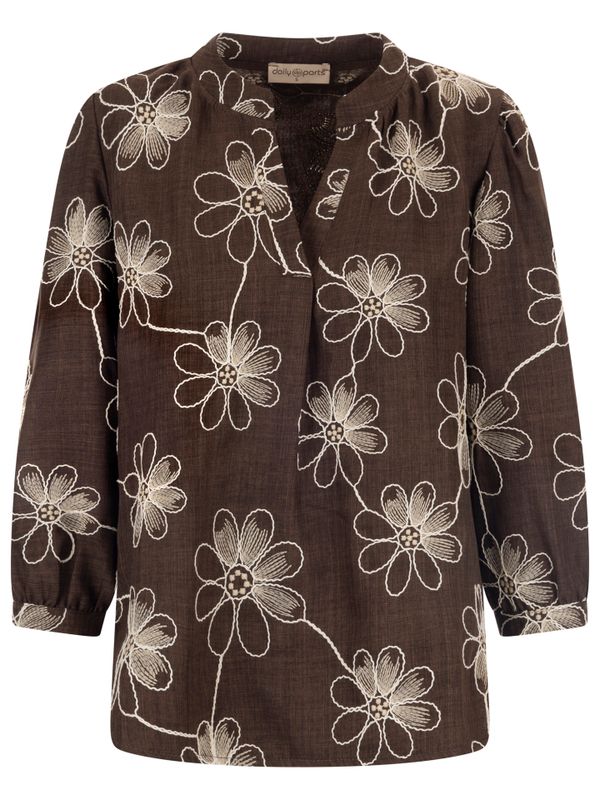 daily parts Blouse Malia Bruin 2900081756040