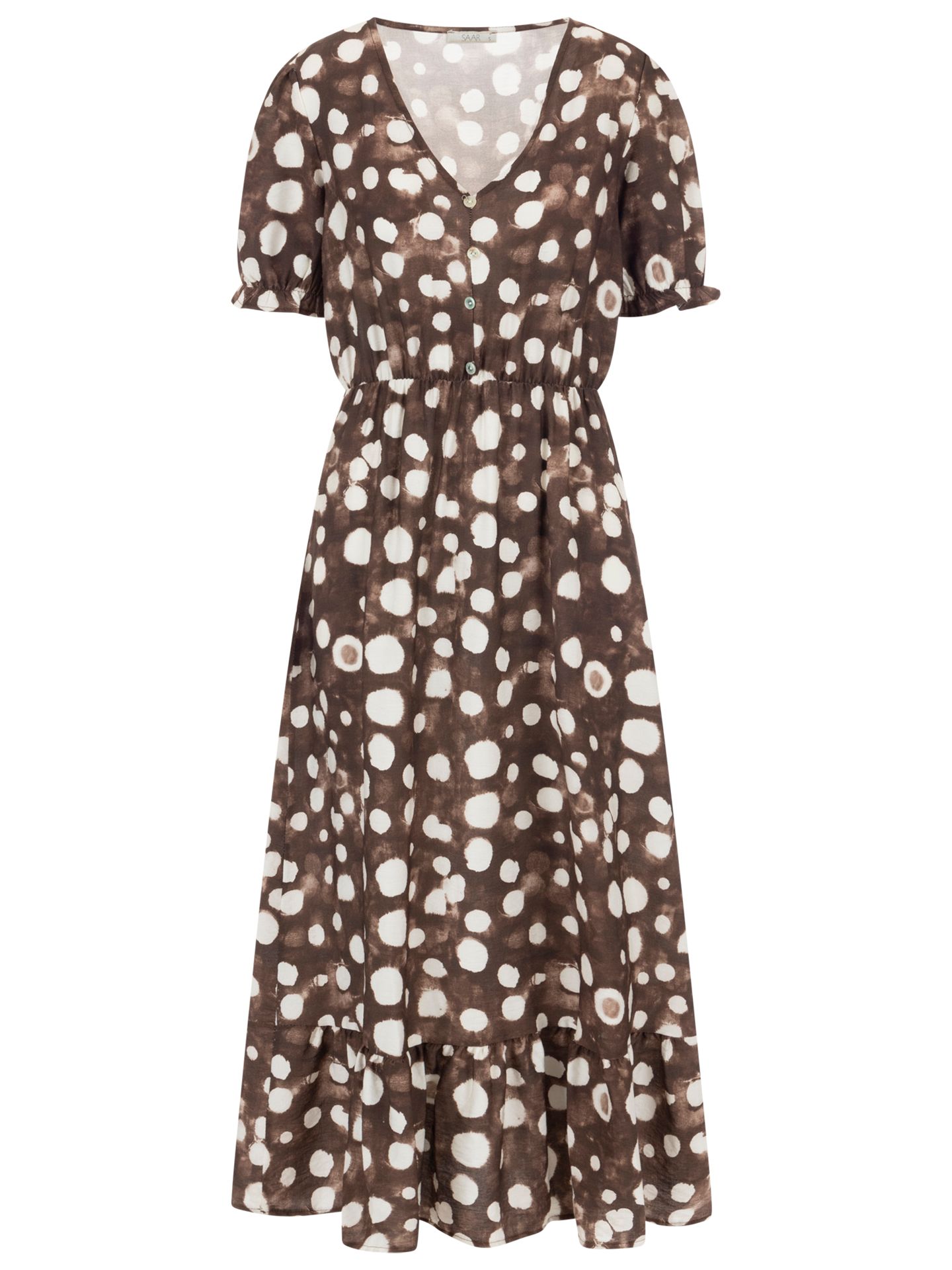 SAAR Jurk Vendra Bruin 00084508-5800