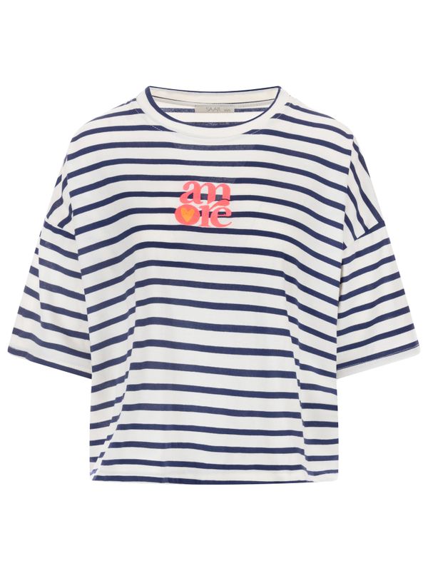 SAAR T-shirt Vamore Blauw 2900081770053