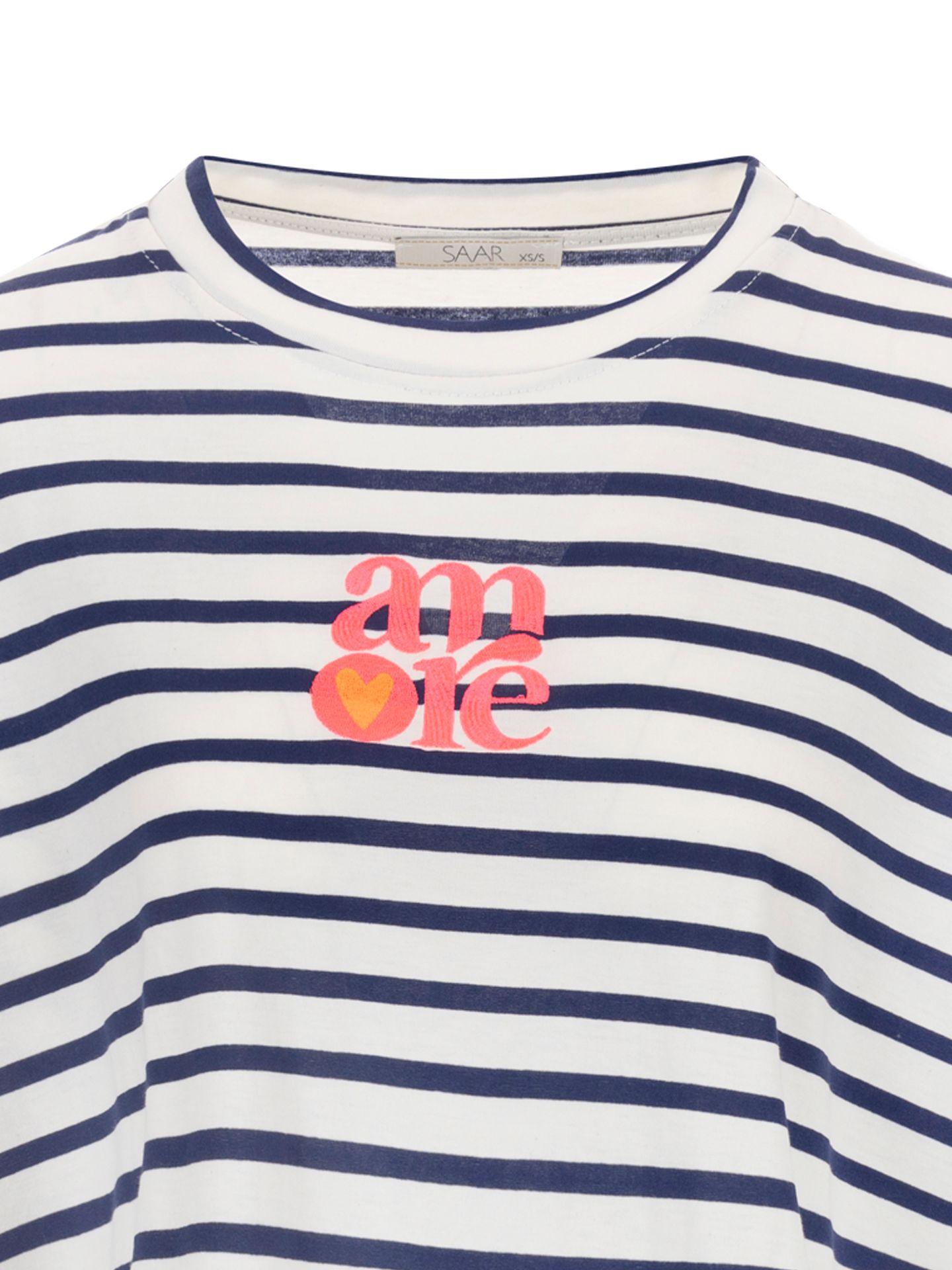 SAAR T-shirt Vamore Blauw 00084512-1500