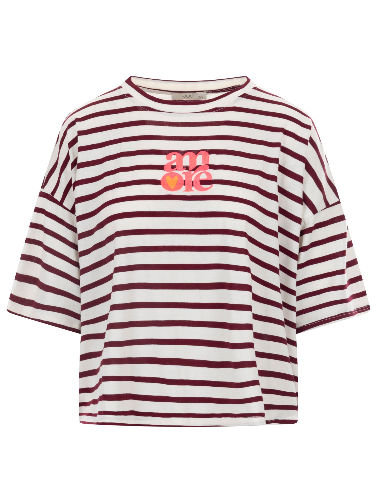 SAAR T-shirt Vamore Rood 00084512-3650