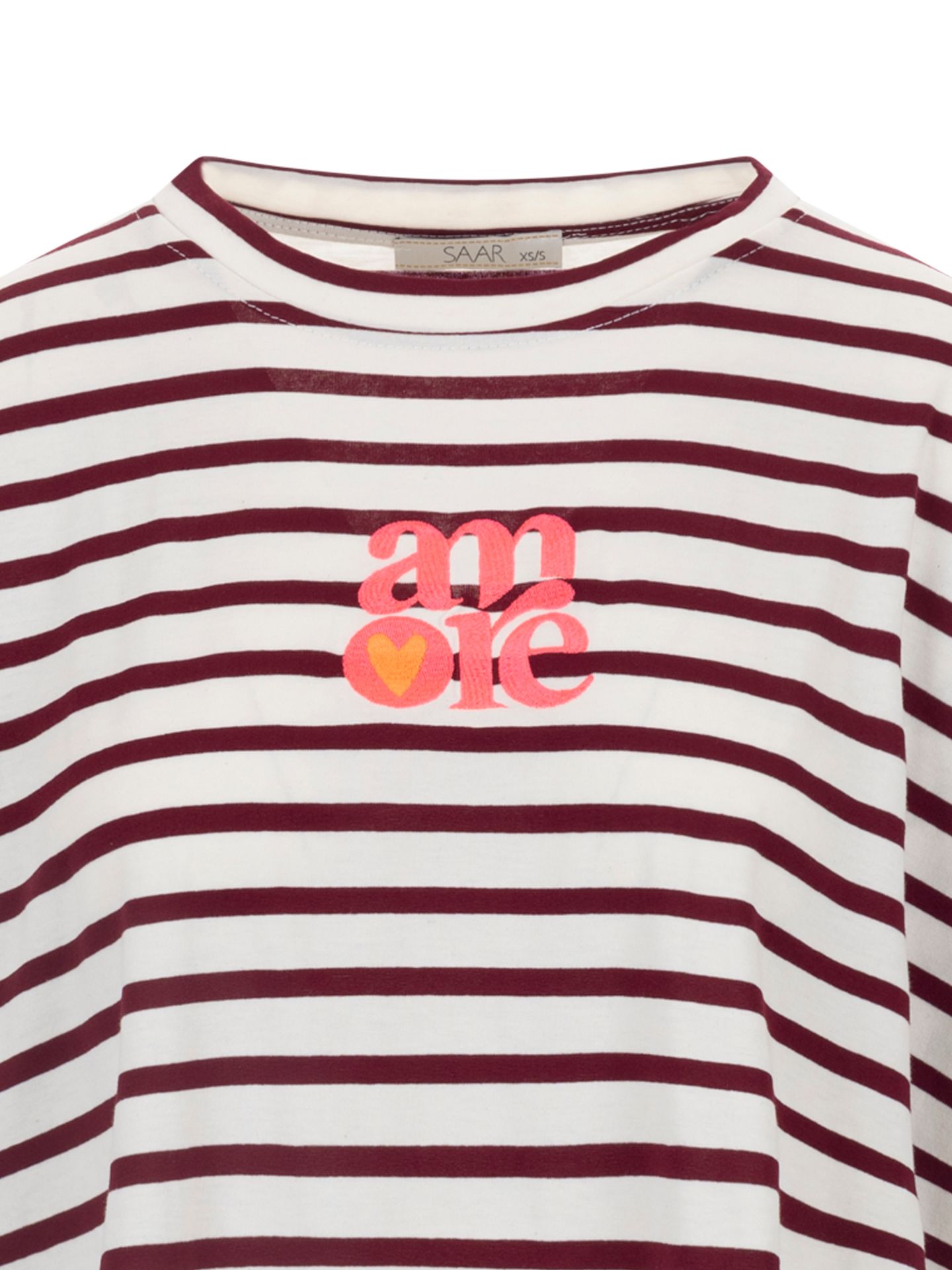 SAAR T-shirt Vamore Rood 00084512-3650