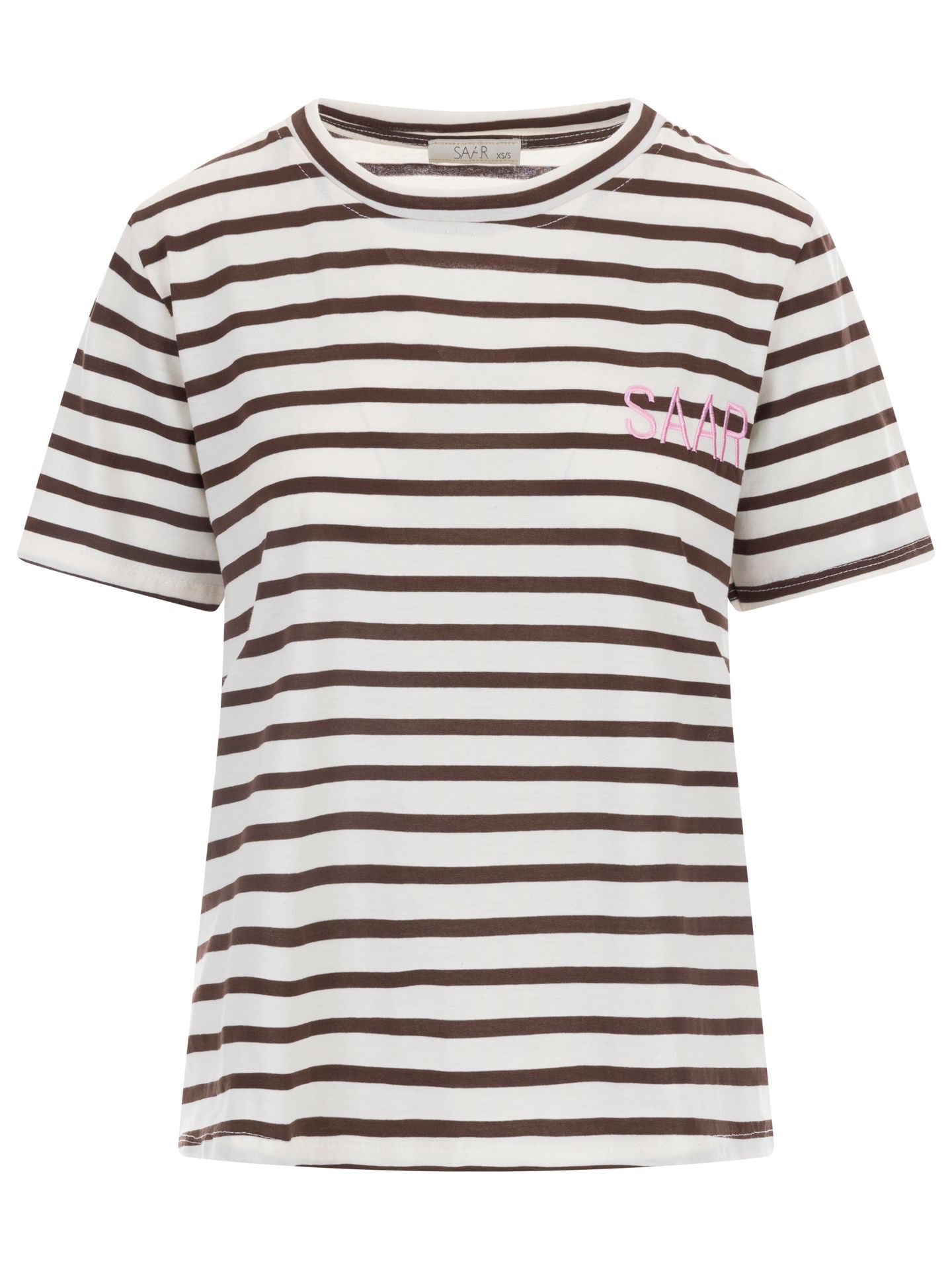 SAAR T-shirt Valm Bruin 00084513-5800