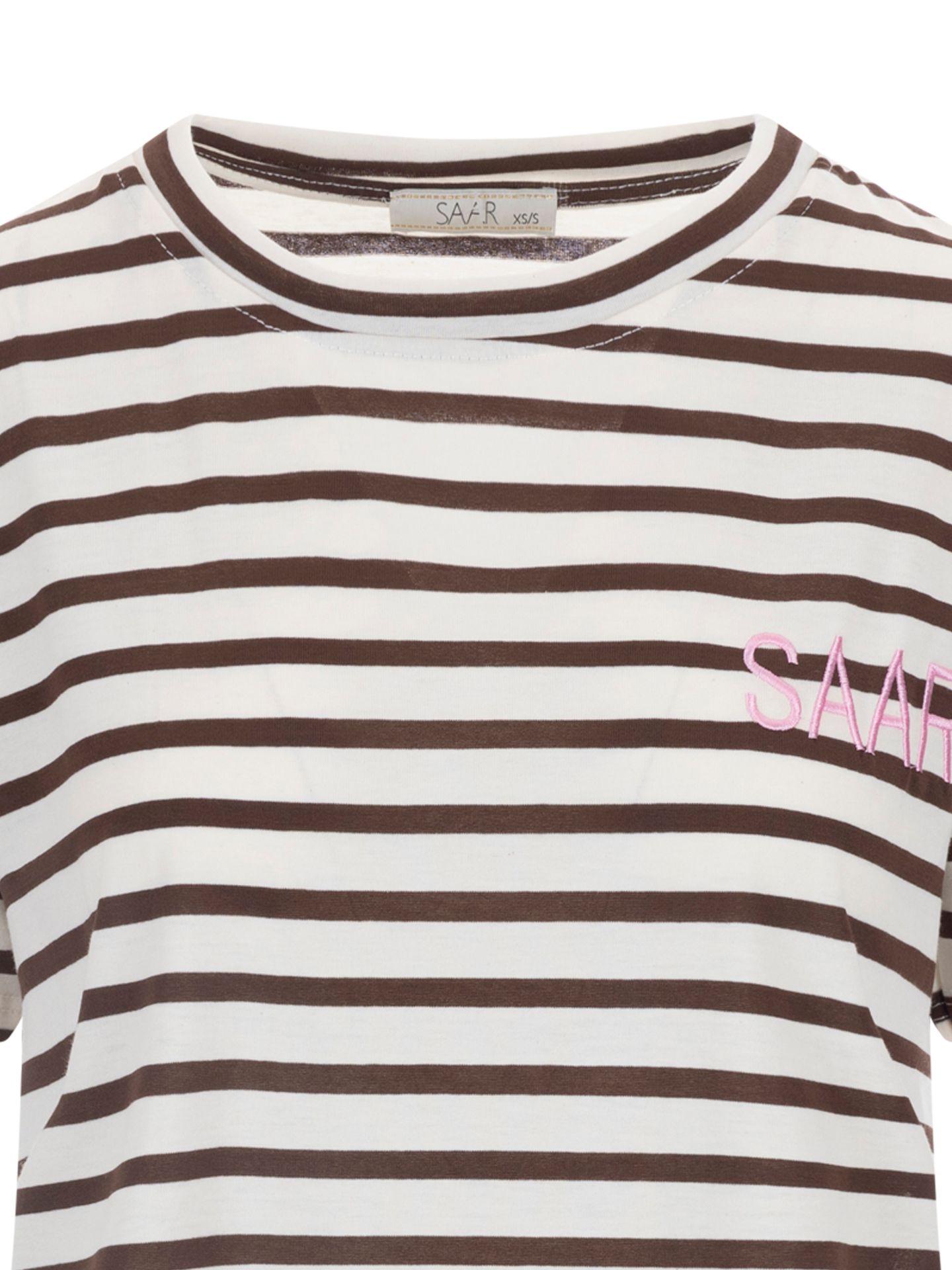 SAAR T-shirt Valm Bruin 00084513-5800