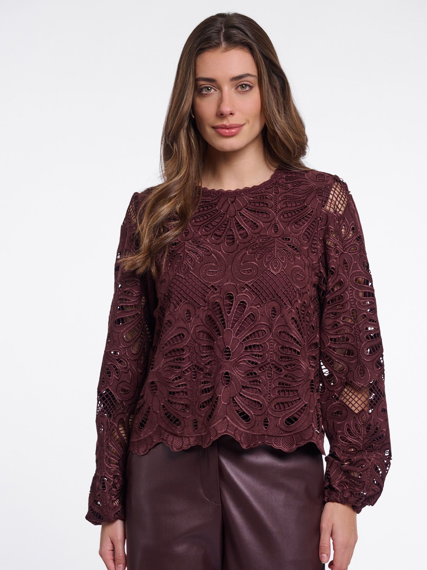 Rino & Pelle Blouse Jaike Paars 00084519-4100