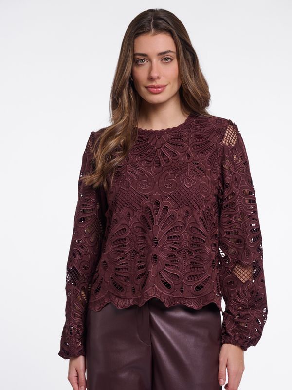 Rino & Pelle Blouse Jaike Paars 2900081788041
