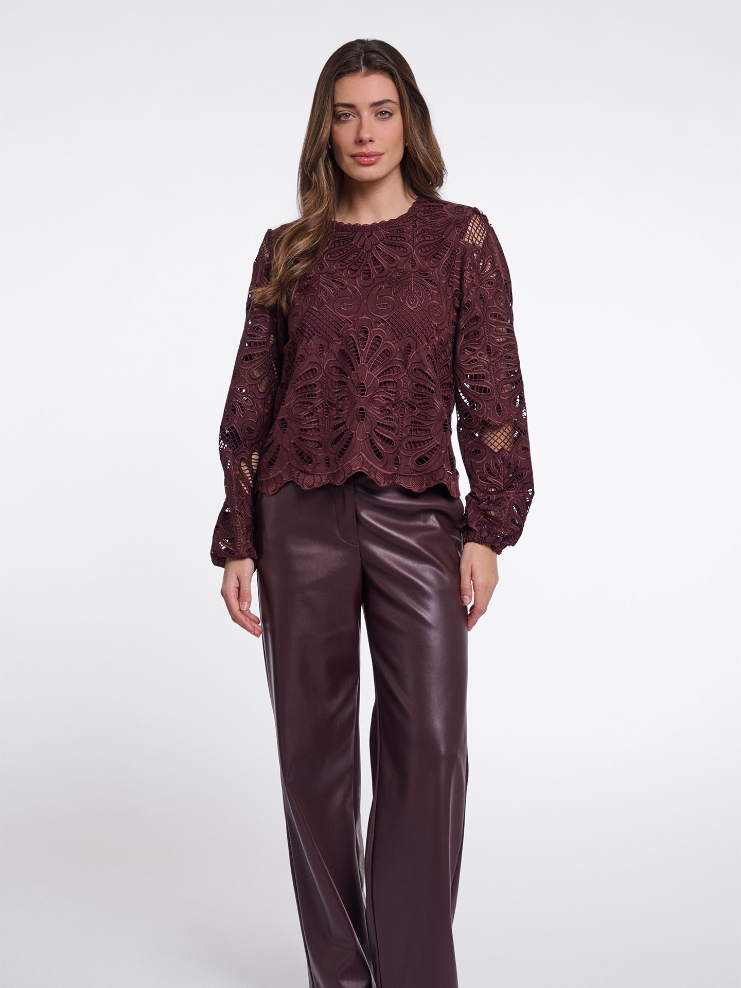 Rino & Pelle Blouse Jaike Paars 00084519-4100