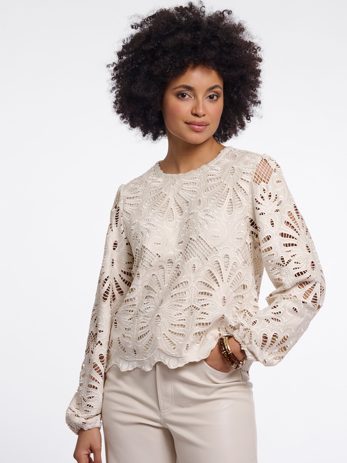 Rino & Pelle Blouse Jaike Off white 00084519-5000