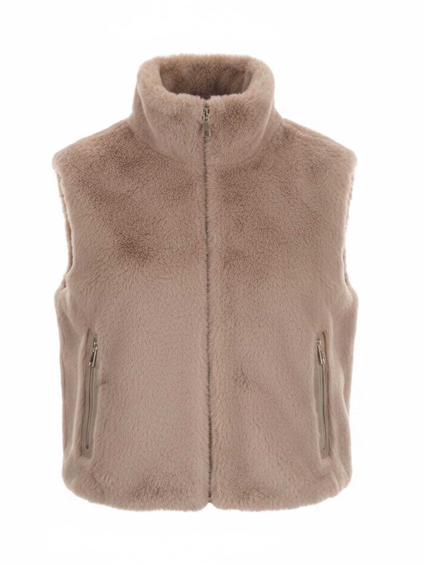 Rino & Pelle Gilet Nikki Taupe 00084524-5510