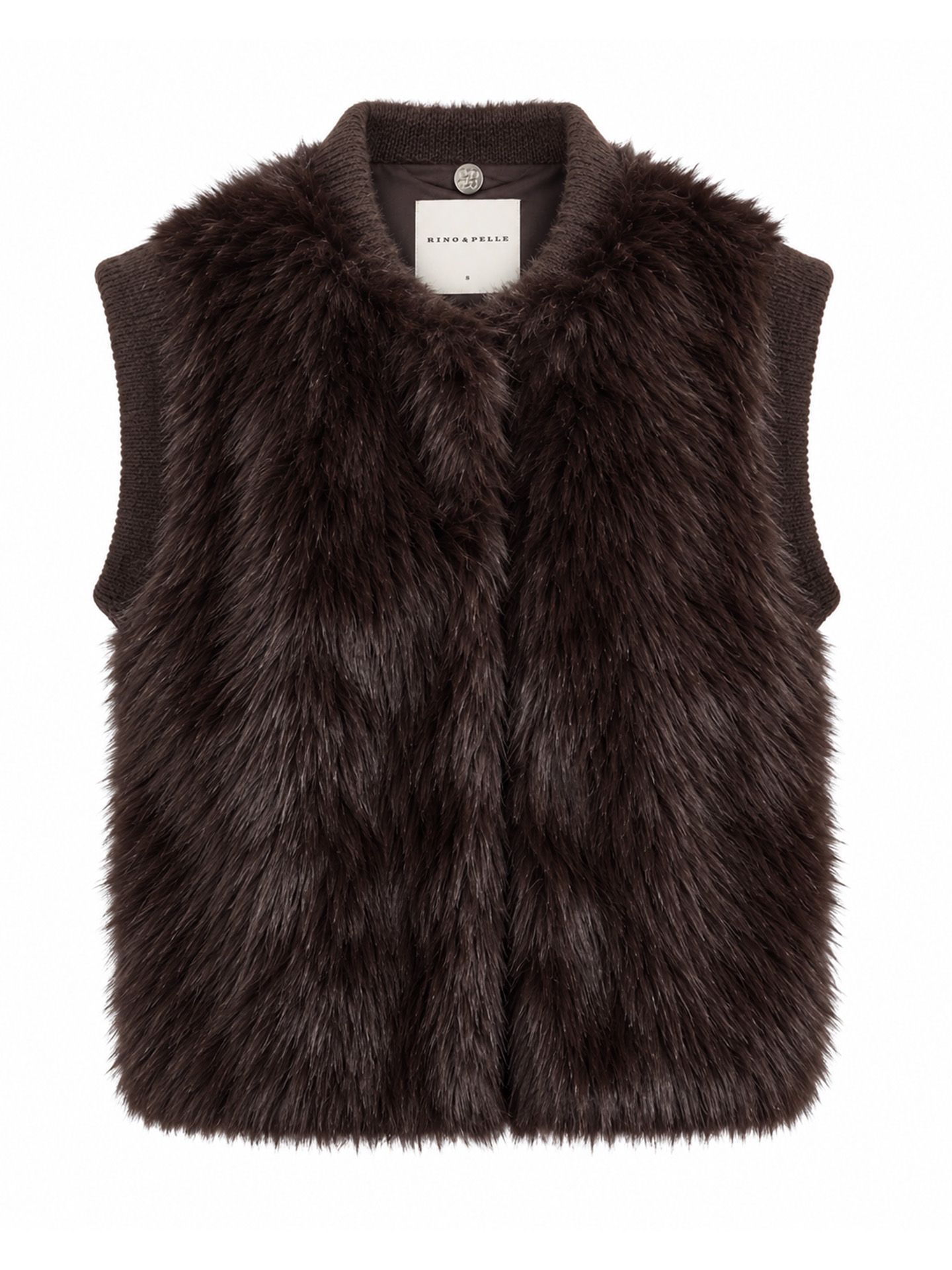 Rino & Pelle Vest Alvita Bruin 00084527-5800