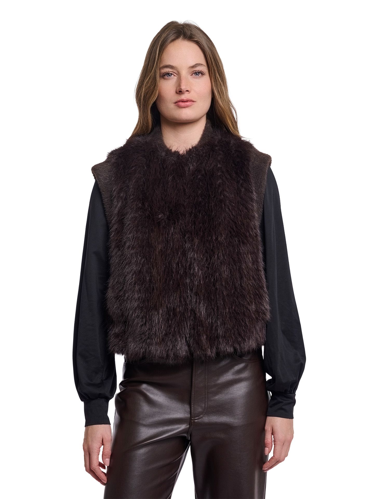 Rino & Pelle Vest Alvita Bruin 00084527-5800