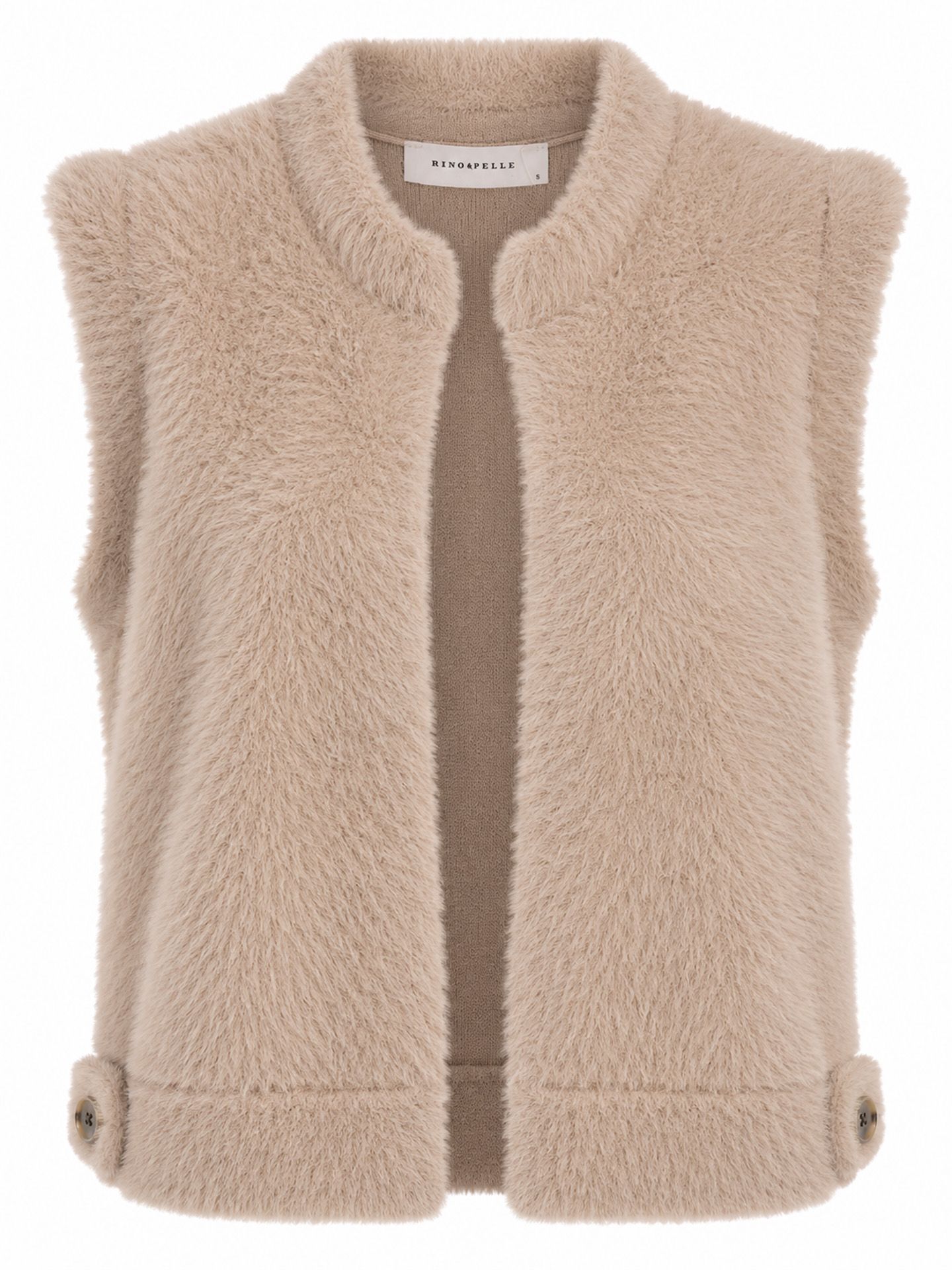Rino & Pelle Vest Elona Taupe 00084528-5510