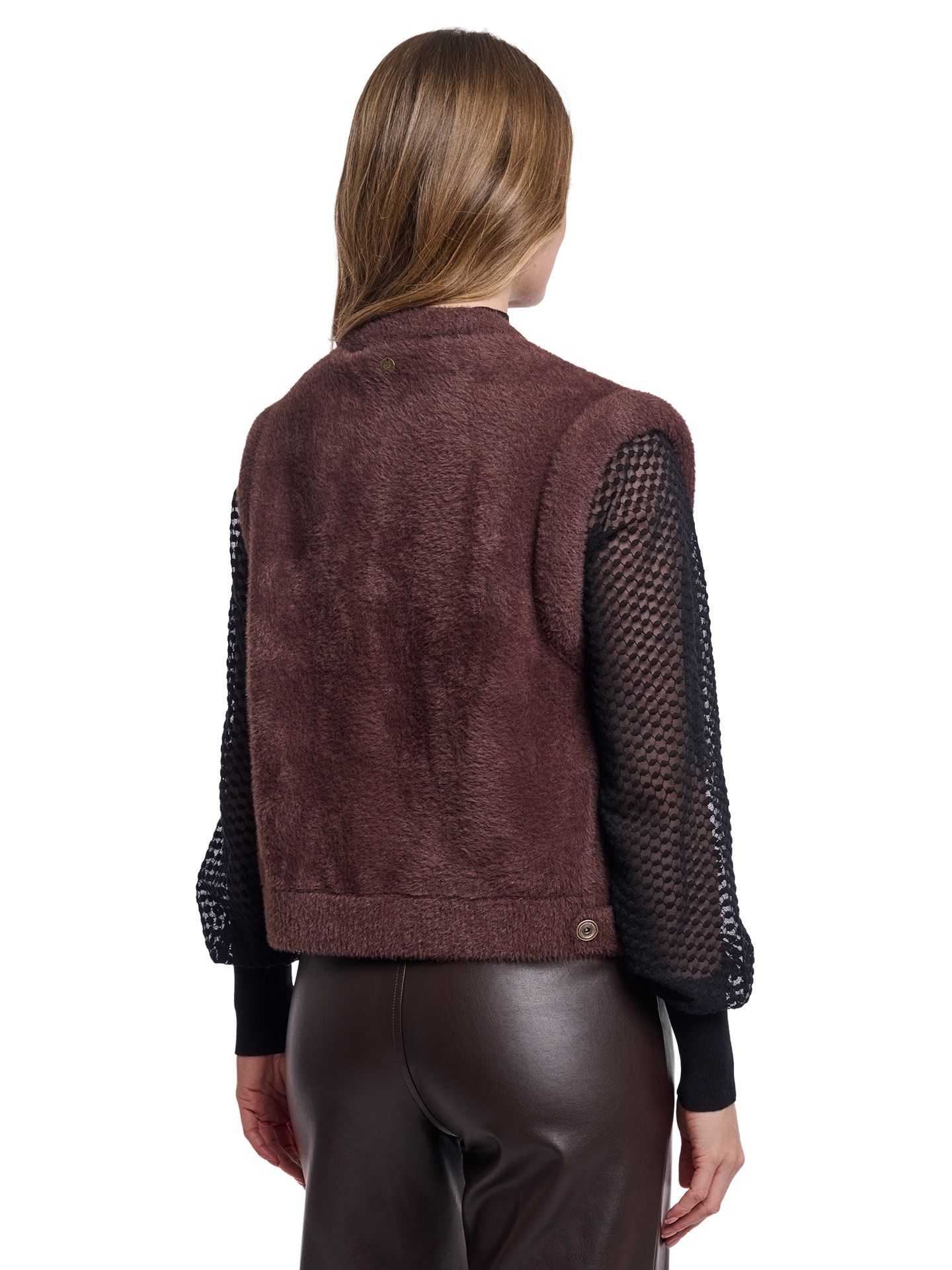 Rino & Pelle Vest Elona Bruin 00084528-5800