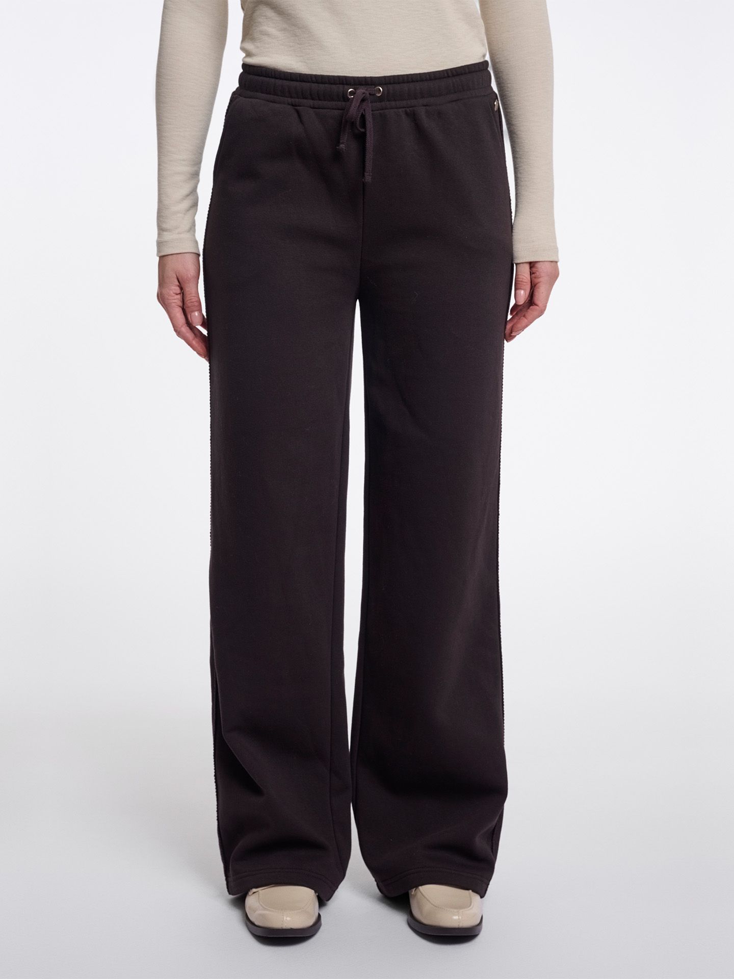 Rino & Pelle Straight Broek Lika Bruin 00084533-5800
