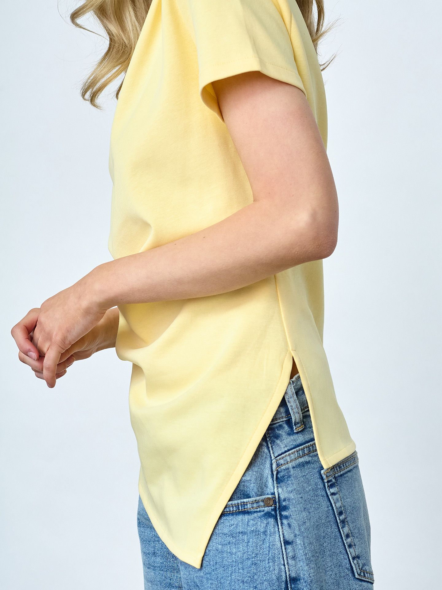 Sisters Point T-shirt Veda Geel 00084744-2800