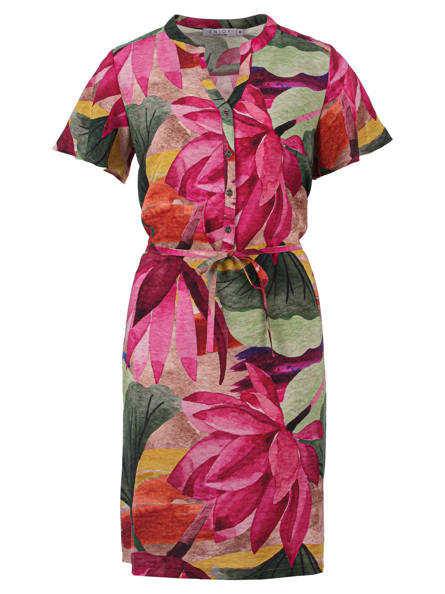 Enjoy Womenswear Jurk Maaike Multi 00084746-9600