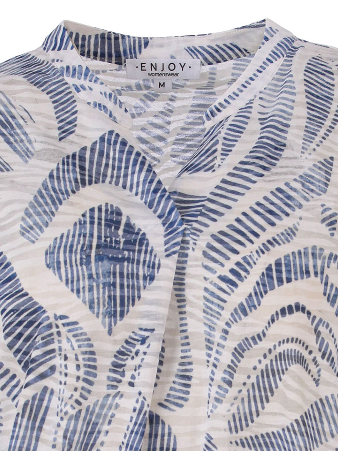 Enjoy Womenswear Top Jonah Blauw 00084747-1300
