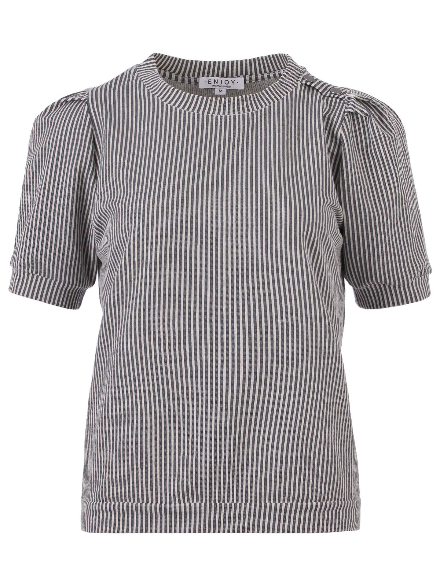 Enjoy Womenswear Top Julie Blauw 00084754-1500