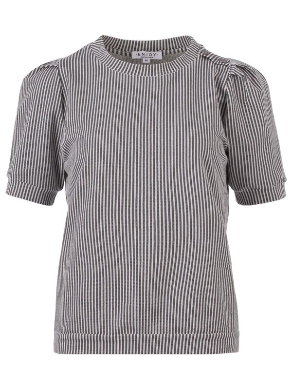 Enjoy Womenswear Top Julie Blauw 2900082059027