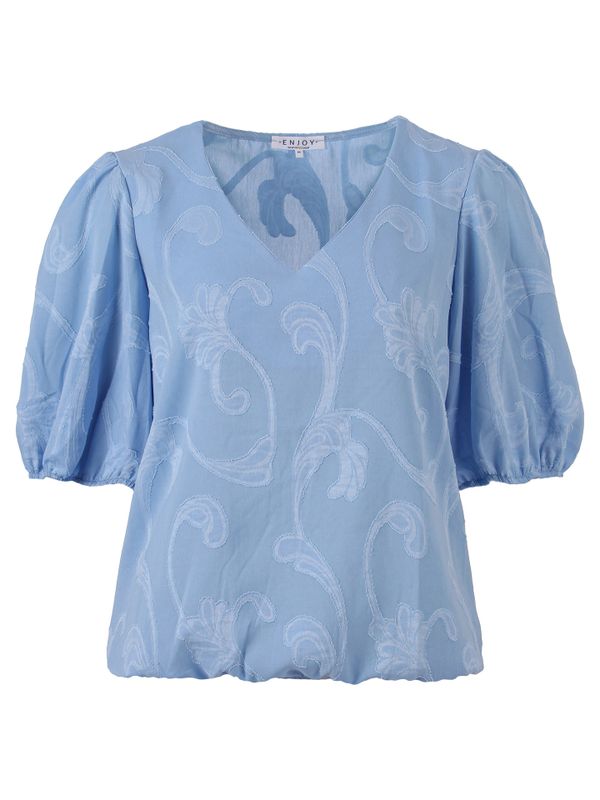 Enjoy Womenswear Blouse Hannah Blauw 2900082063031