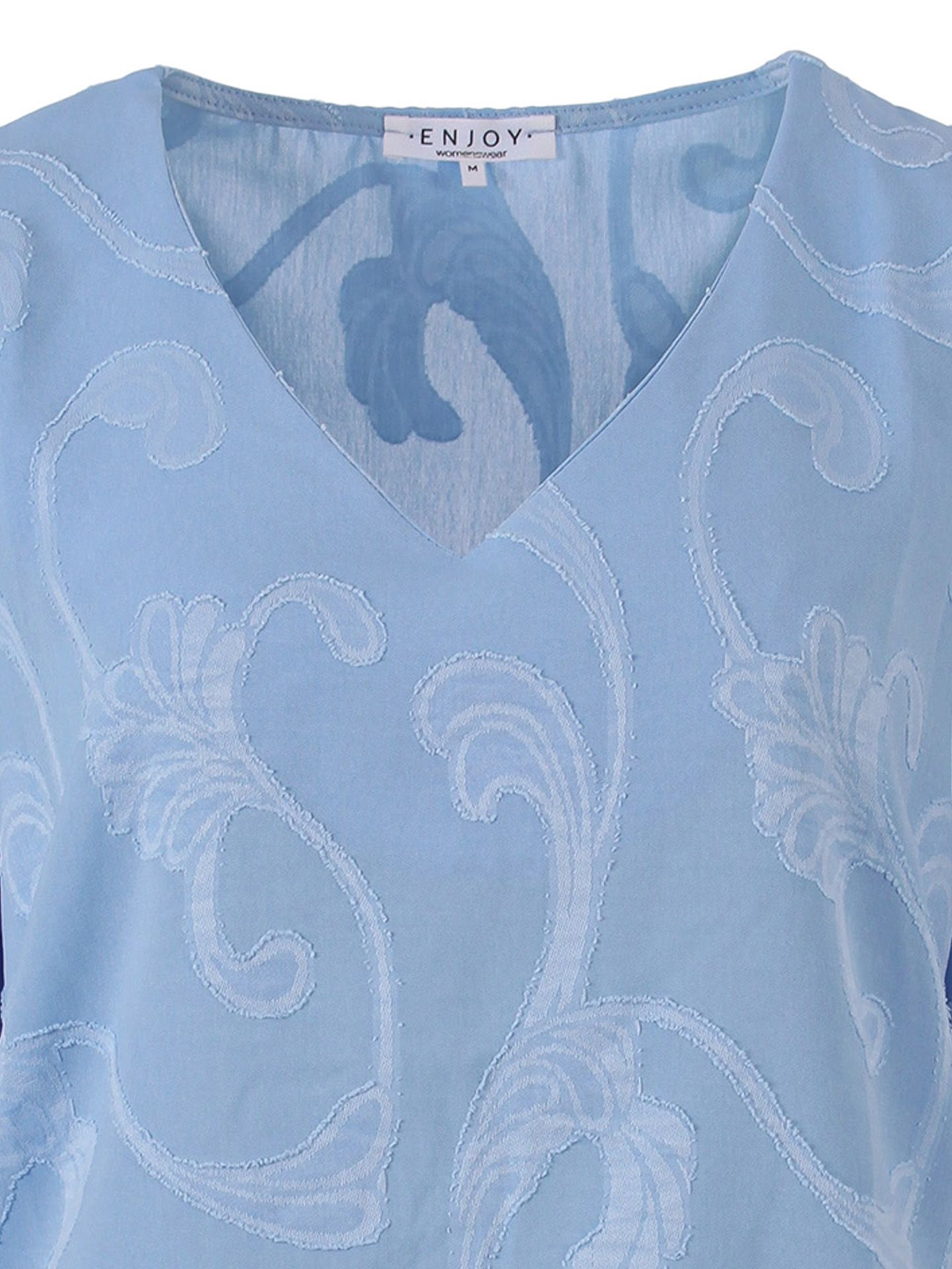 Enjoy Womenswear Blouse Hannah Blauw 00084756-1600