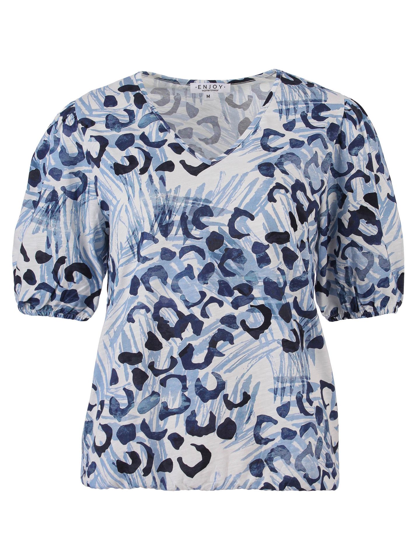 Enjoy Womenswear T-shirt Nola Blauw 00084762-1500